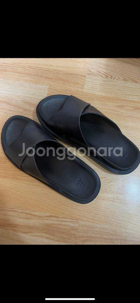 야세 오피스 슬라이드 레더 블랙 260--1