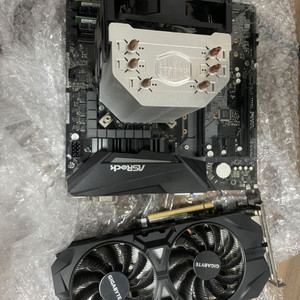 9400f gtx960 메인보드 글카 씨피유 풀셋