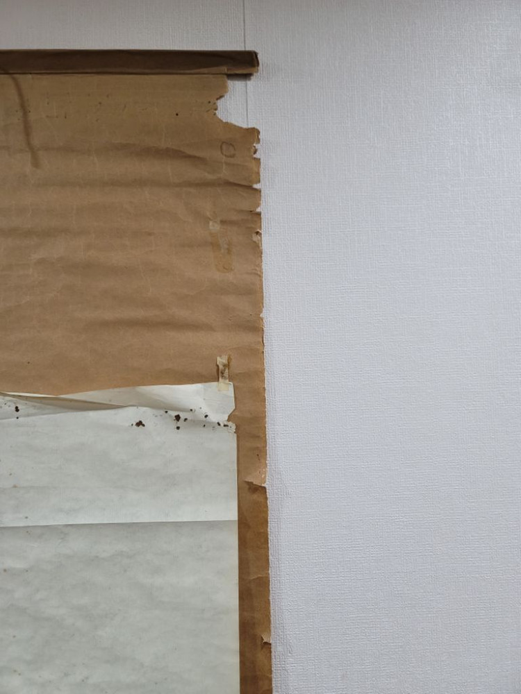 달마도 그림 고화 골동품 이미지