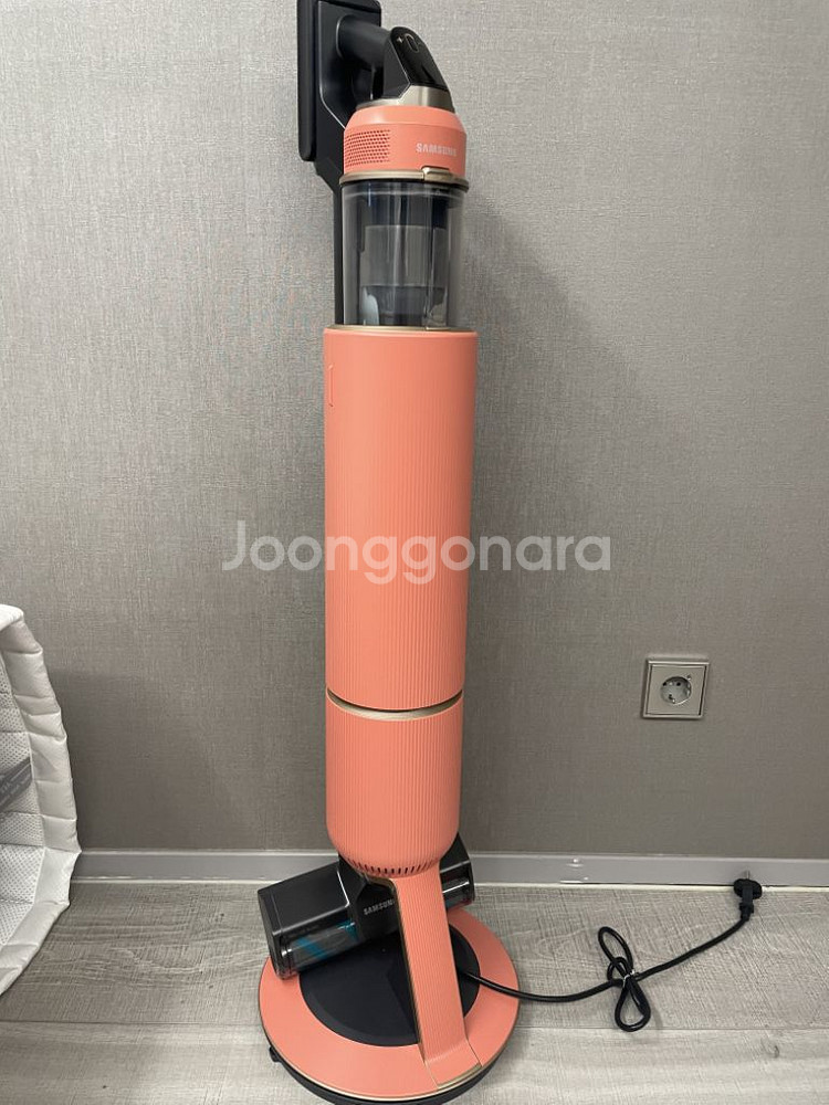 급매) 삼성비스포크제트 무선청소기 코랄색--0