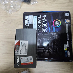 5600 + asus prime b550m-a + 쿨러