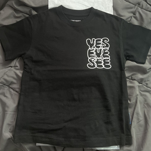 yeseyesee 블랙(M) 아동 반팔티 팔아요