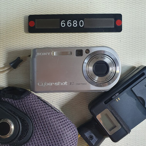소니 사이버샷 DSC-P 200 디지털카메라 파우치포함