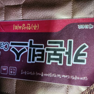 한성 카본텍스 2인용 온열매트