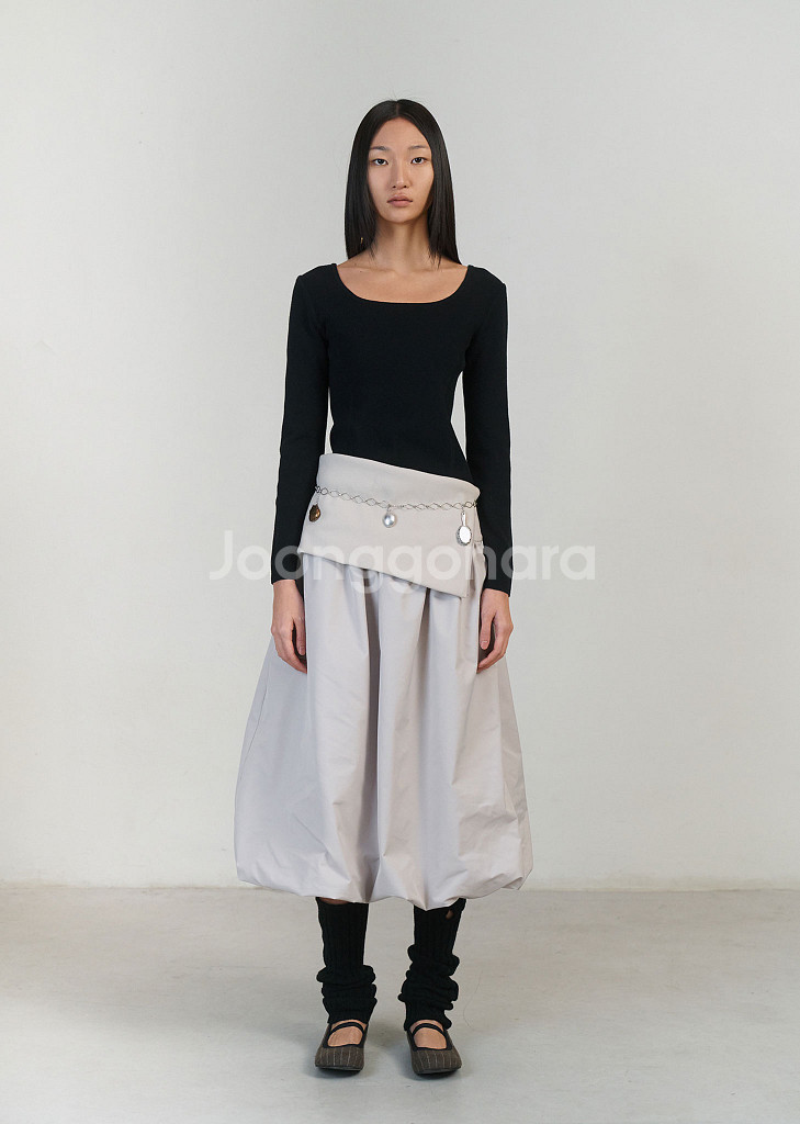 아모멘토 amomento 23 fw 볼륨 스커트--7