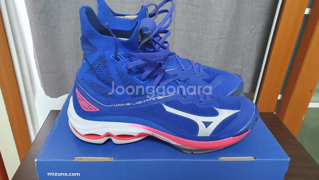 미즈노 배구화 웨이브 라이트닝 네오 260 판매--4