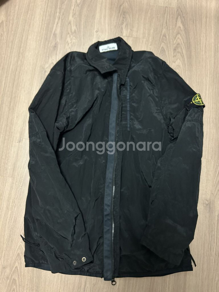스톤아일랜드 나일론 메탈 오버셔츠 18Fw 한글택 팝니--0