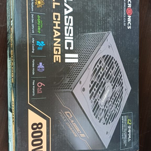 마이크로닉스 Classic 2 풀체인지 800w 파워