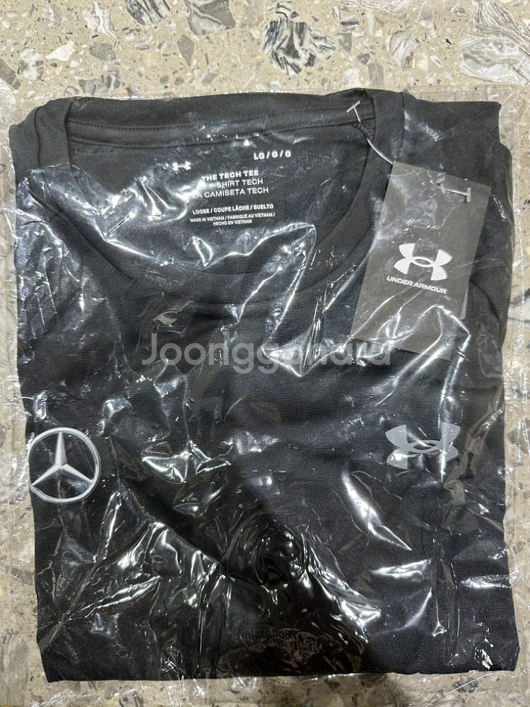 벤츠 기브앤레이스 언더아머 티셔츠--0