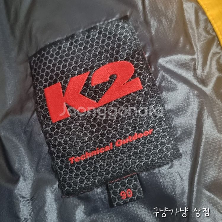 90 사이즈 K2 헤비 다운 푸키 (KMW13543)--5