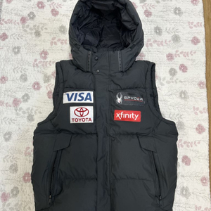 스파이더 정품 남자 패딩조끼