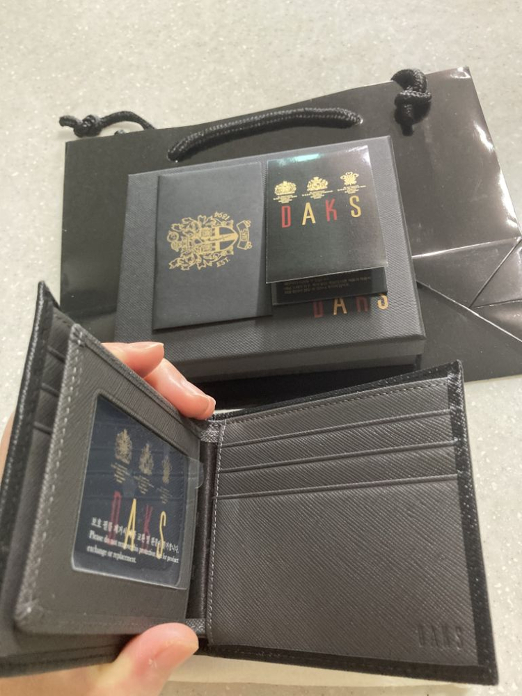 닥스남성반지갑--2