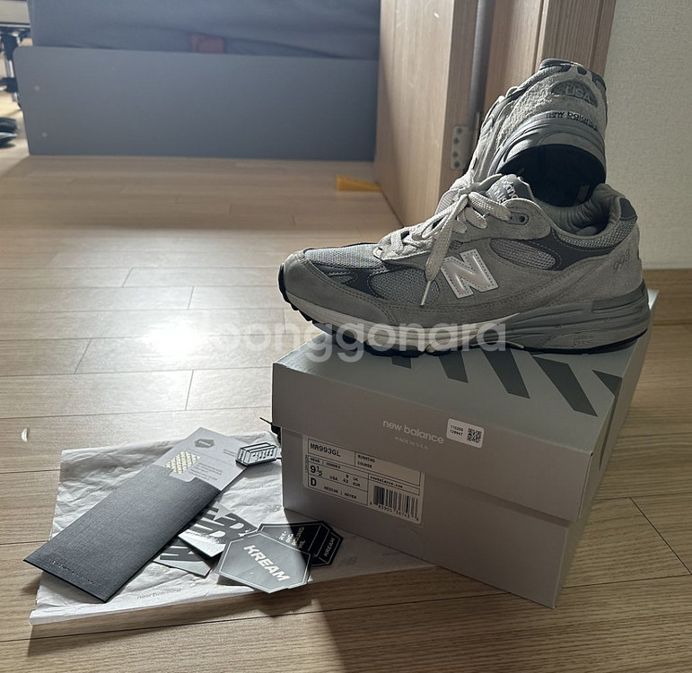 뉴발란스 993 MADE IN USA 그레이 275--1