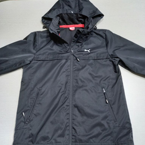 S85 PUMA 후드 바람막이 블랙 S-129
