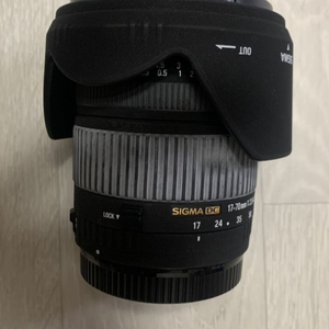 시그마 17-70mm 1:2.8-4.5 캐논마운트