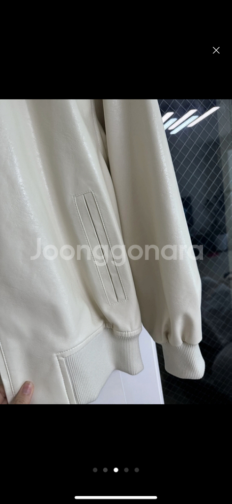 (새것) 블러썸컴퍼니 레더자켓--2