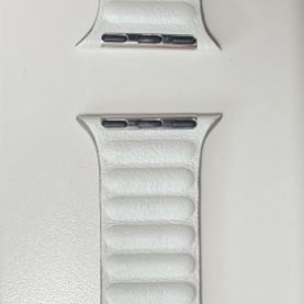 애플 가죽링크(색상:쵸크) 40mm s/m 팝니다.