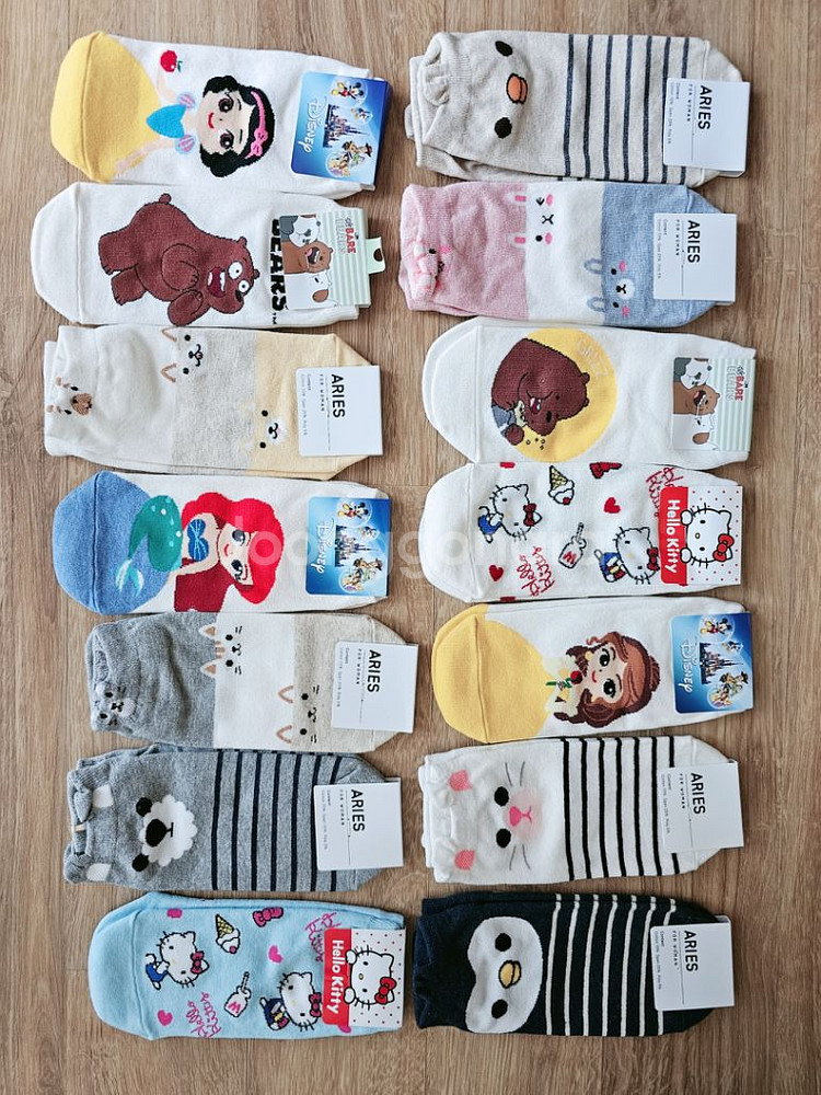 캐릭터 발목양말--0