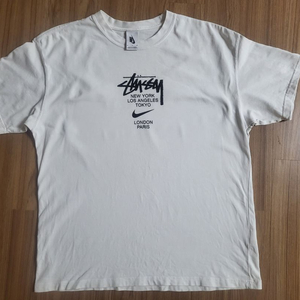 [XL] 나이키x스투시 월드투어 화이트