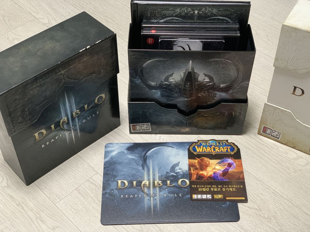 디아블로3 디아3 소장판 패키지 판매합니다 /각개가능--2