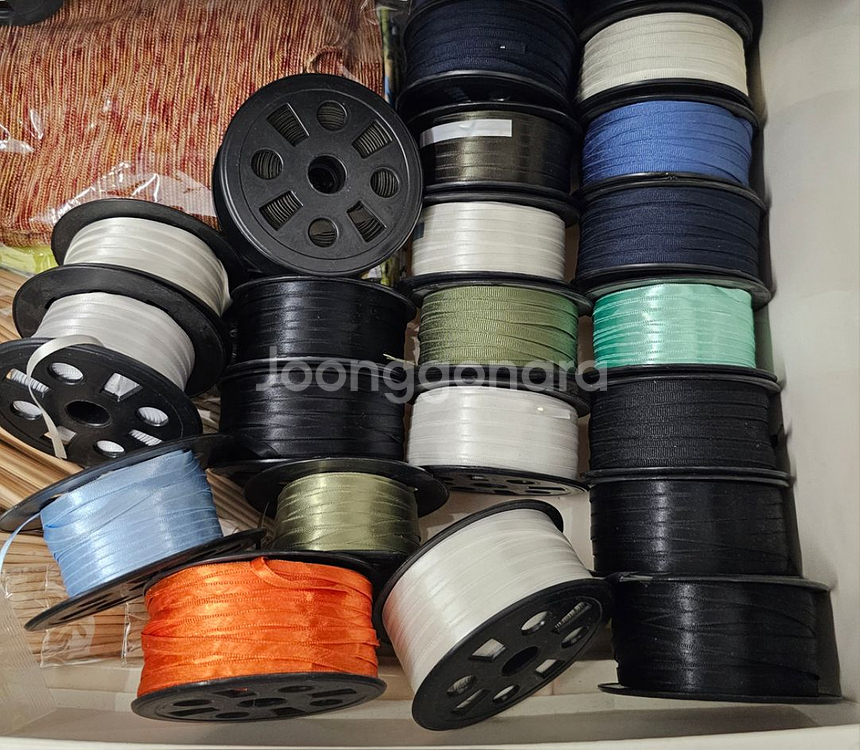 3 ~ 5 미리 이며 공단 골지 점선 리본류 50마--2