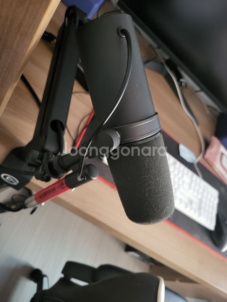 Shure SM7B +DM1 프리앰프--0