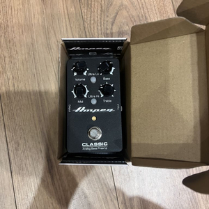 암펙 베이스이펙터 Classic Bass Preamp