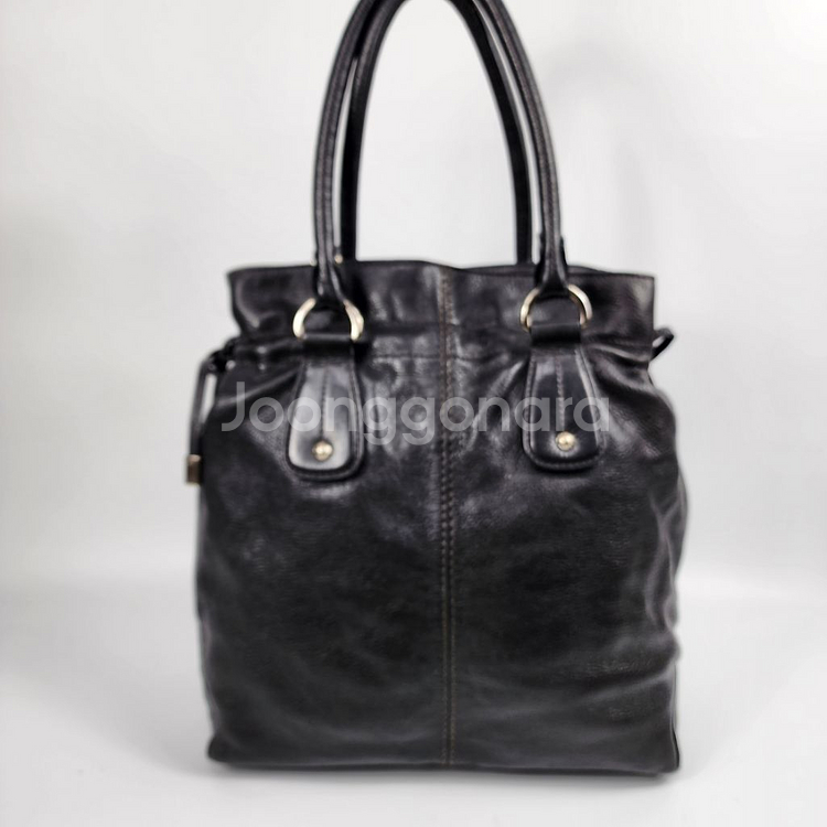 정품 토즈 가죽 토트백--4