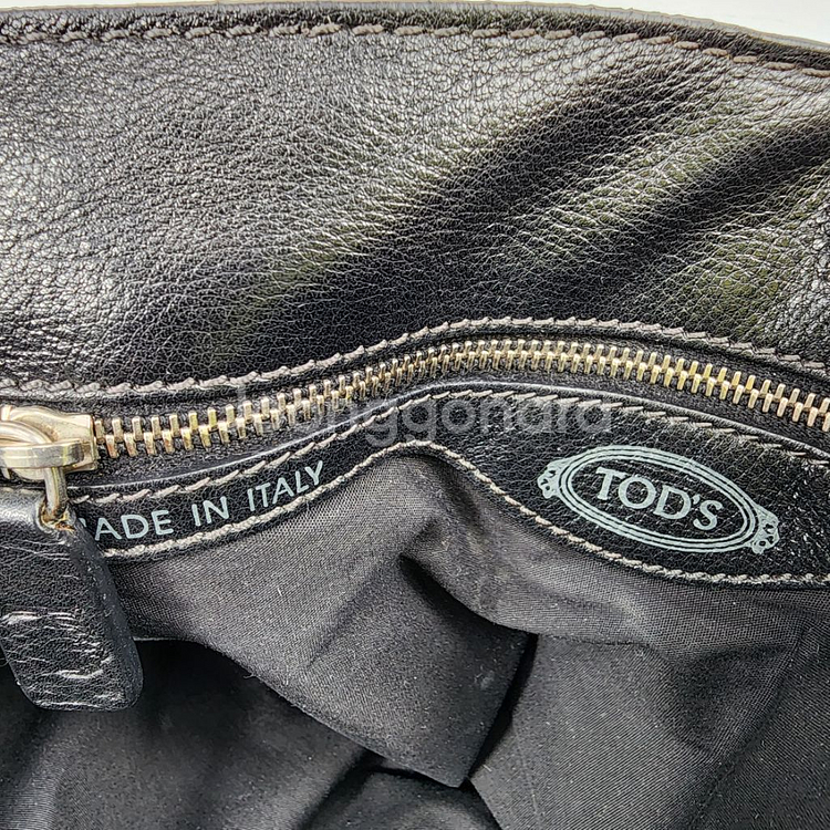 정품 토즈 가죽 토트백--7