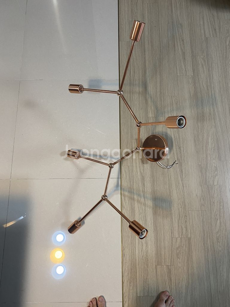 공간조명 천장등 트와이즈 6구--3