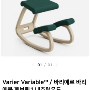 노르웨이 바리에르(Varier) 의자 허리디스크예방 자