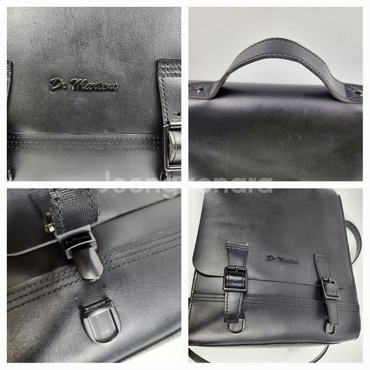 정품 닥터마틴 백팩 통가죽 상태최상--5