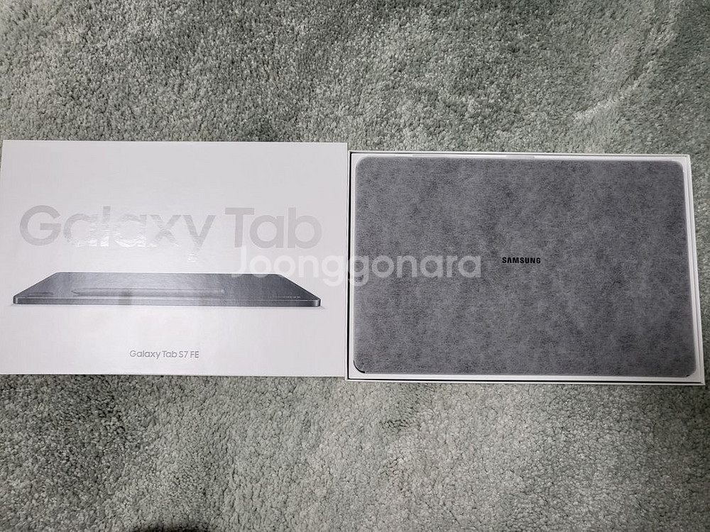 자급제 갤럭시 탭S7 FE 128GB LTE 미스틱블랙--2