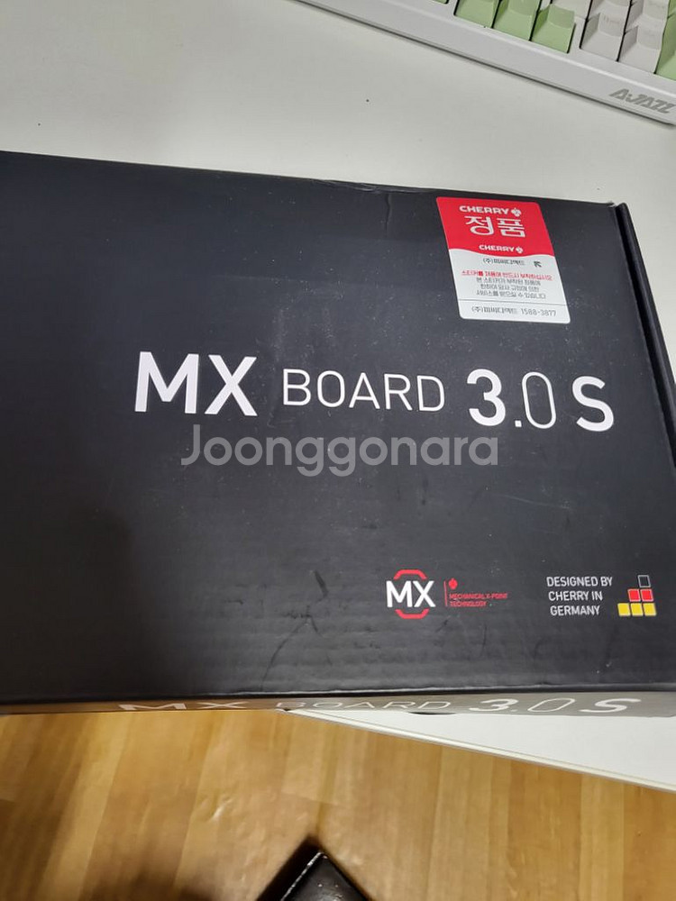 CHERRY MX Board 3.0s 저소음적축 유선--3