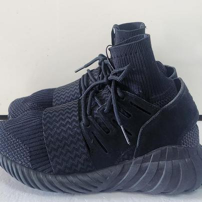 [255] 아디다스 튜블라 둠 프라임니트PK 올블랙--1