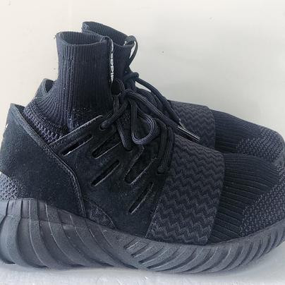 [255] 아디다스 튜블라 둠 프라임니트PK 올블랙--3