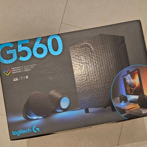 [미개봉] 로지텍G G560 LIGHTSYNC 스피커