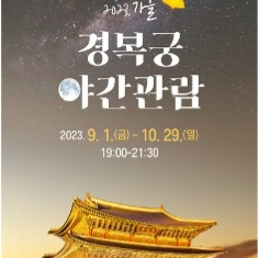 경복궁 야간개장 10.7(토) 2장 판매