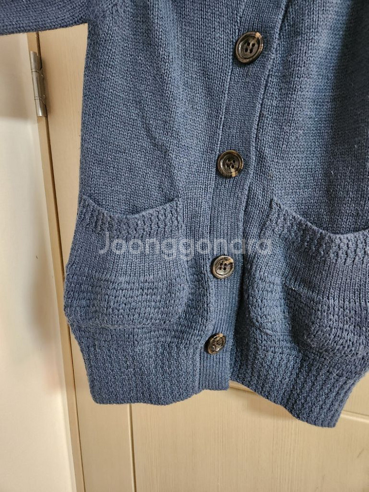 클라비스- 7부소매 볼륨 퍼프 가디건/아우터--4