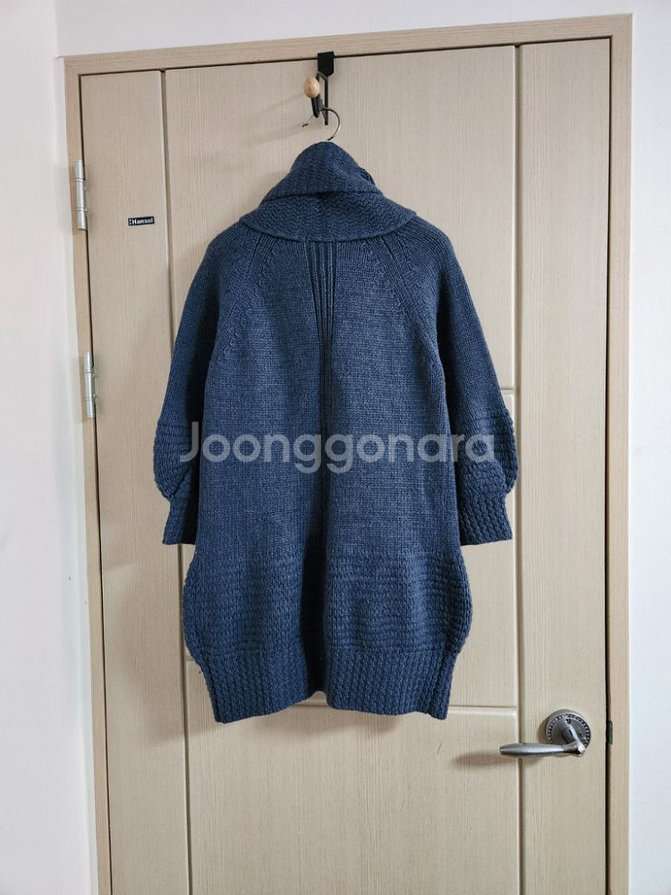 클라비스- 7부소매 볼륨 퍼프 가디건/아우터--5