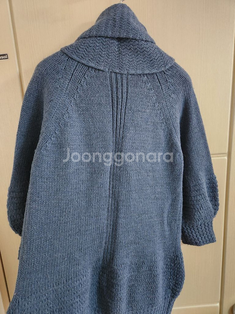 클라비스- 7부소매 볼륨 퍼프 가디건/아우터--6