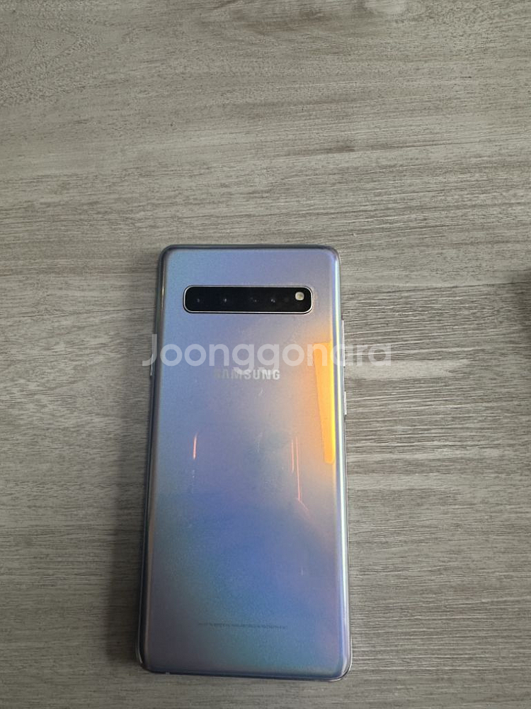 갤럭시S10 5G 256기가 크라운실버--1