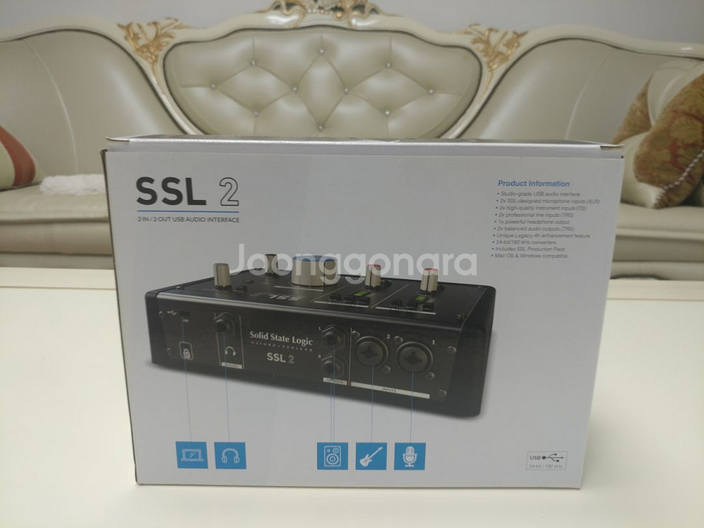 ssl2 오디오인터페이스--1