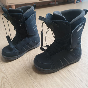 두번 신은 스노우보드화 260 살로몬 스노우보드 부츠
