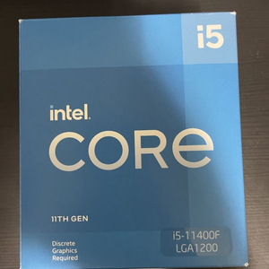 인텔 cpu i5 11400f