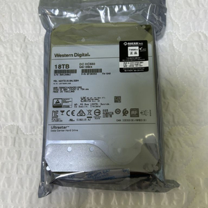 WD HC550 18TB SAS 미개봉