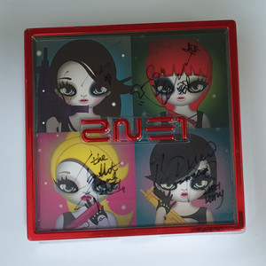 투애니원 미니 2집 사인 CD 2NE1 앨범 시디 Cd