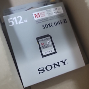 sf-m512 소니 512gb sdxc v60 [미개봉