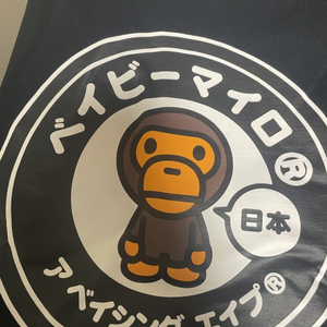 BAPE 새상품 반팔 XL baby milo