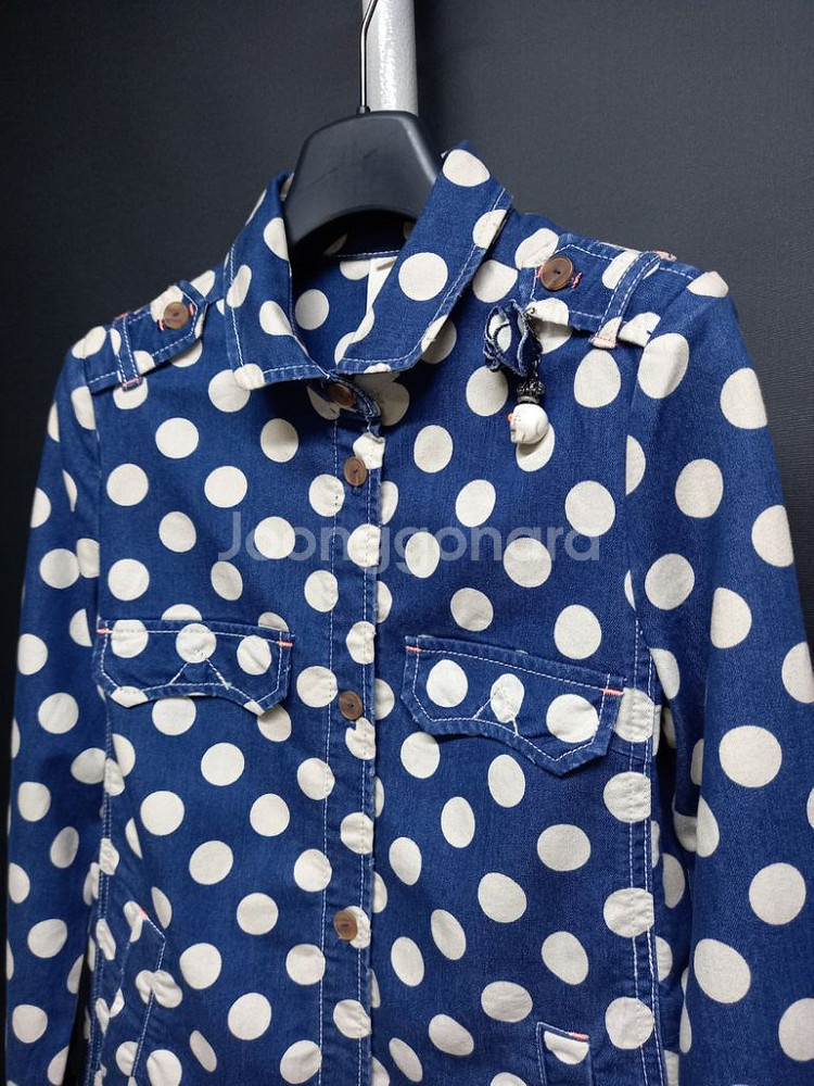 오즈세컨 춘추 데님 남방형 자켓 아우터 44--3